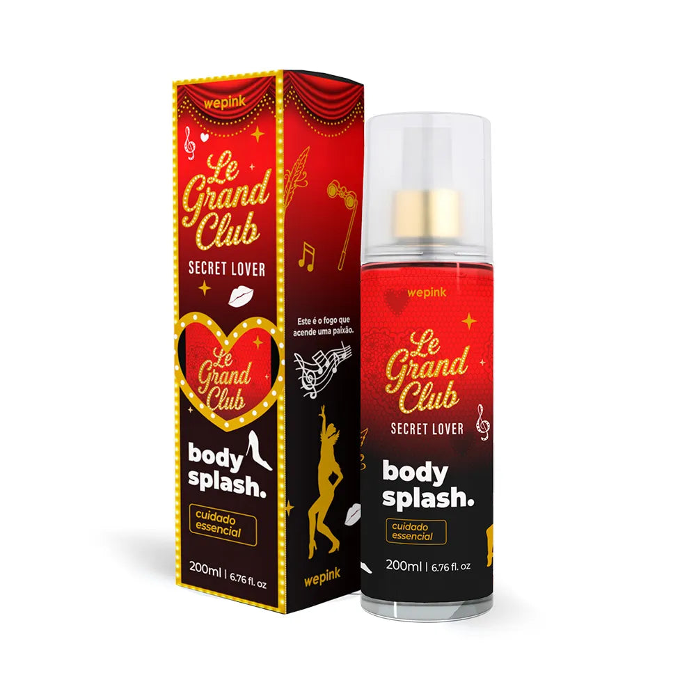 Body Splash Le Grand Club Secret Lover Desodorante Colônia 200ml - Wepink