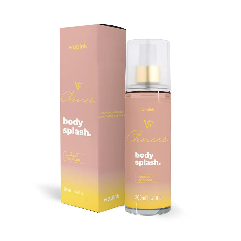 Body Splash VF Choices Desodorante Colônia 200ml - Wpink