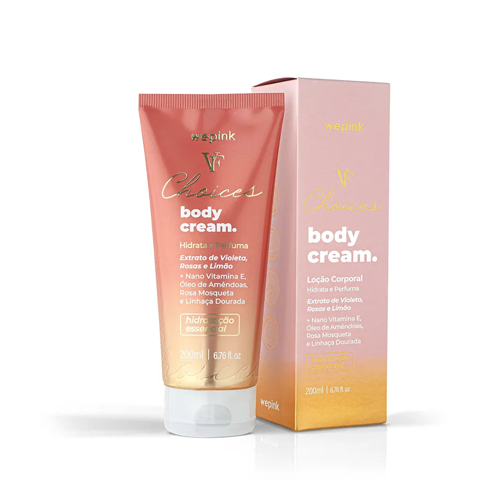 Body Cream VF Choices Desodorante Hidratante 200ml - Wpink