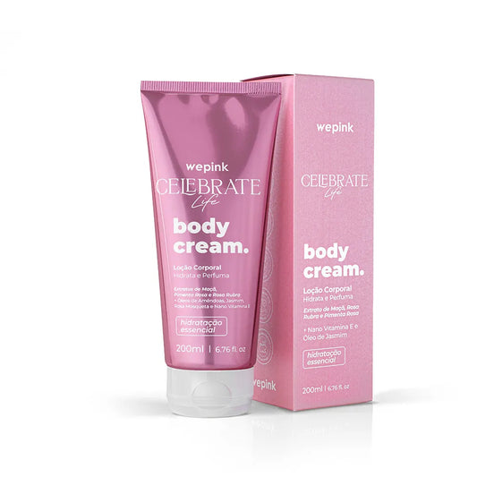 Body Cream Celebrate Life Desodorante Hidratante 200ml - Wpink