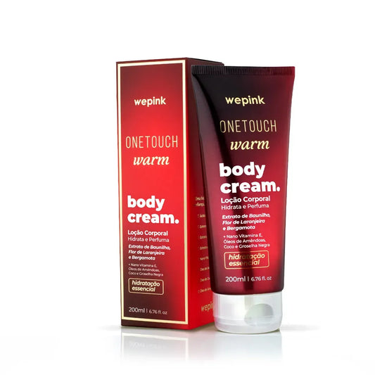 Body Cream One Touch Warm Desodorante Hidratante 200ml - Wpink