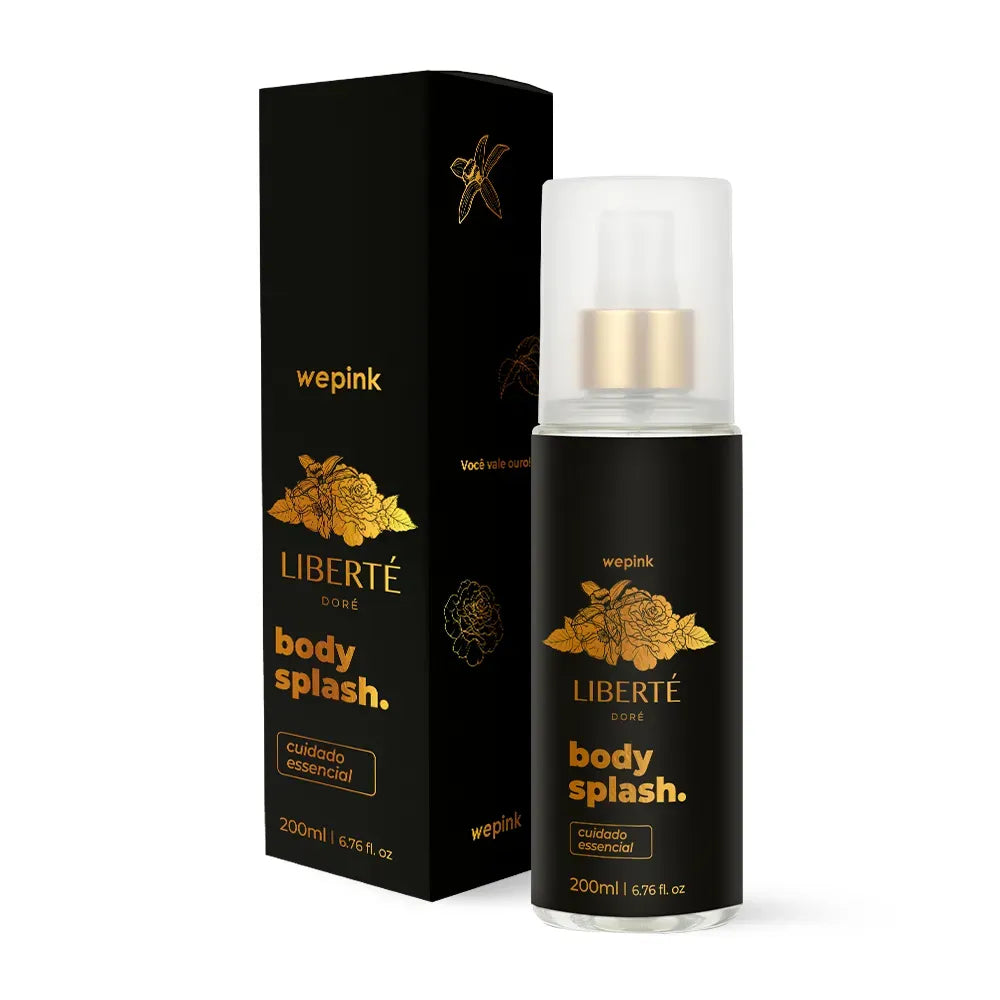 Body Splash Liberté Doré Desodorante Colônia 200ml - Wpink