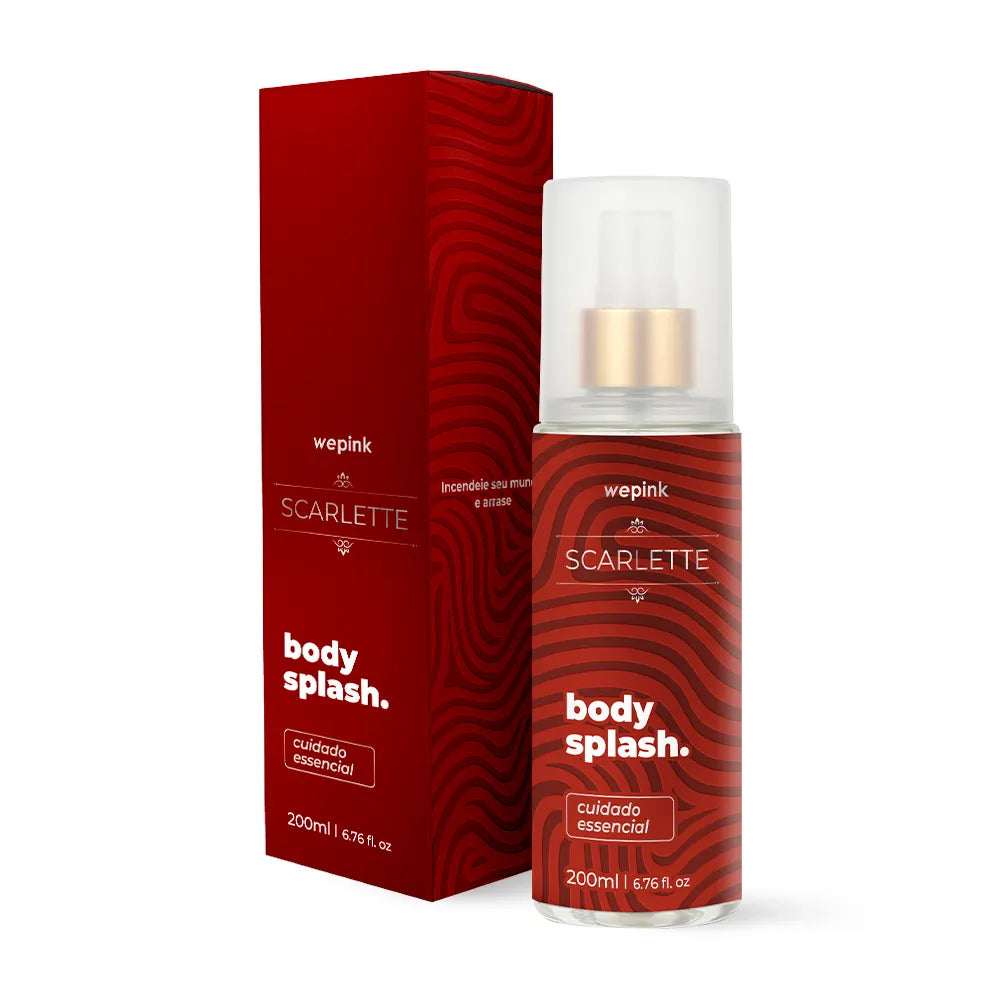 Body Splash Scarlette Desodorante Colônia 200ml - Wpink