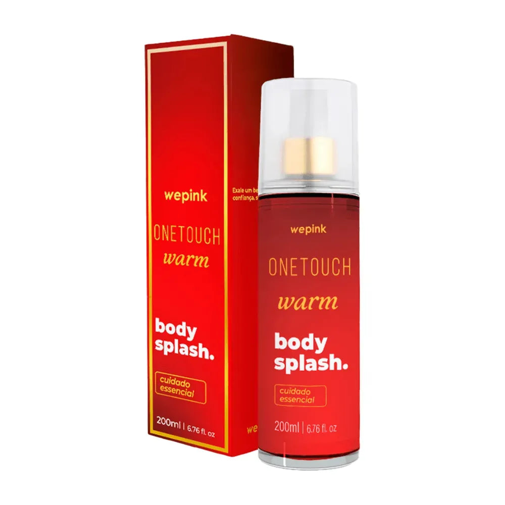 Body Splash One Touch Warm Desodorante Colônia 200ml - Wpink